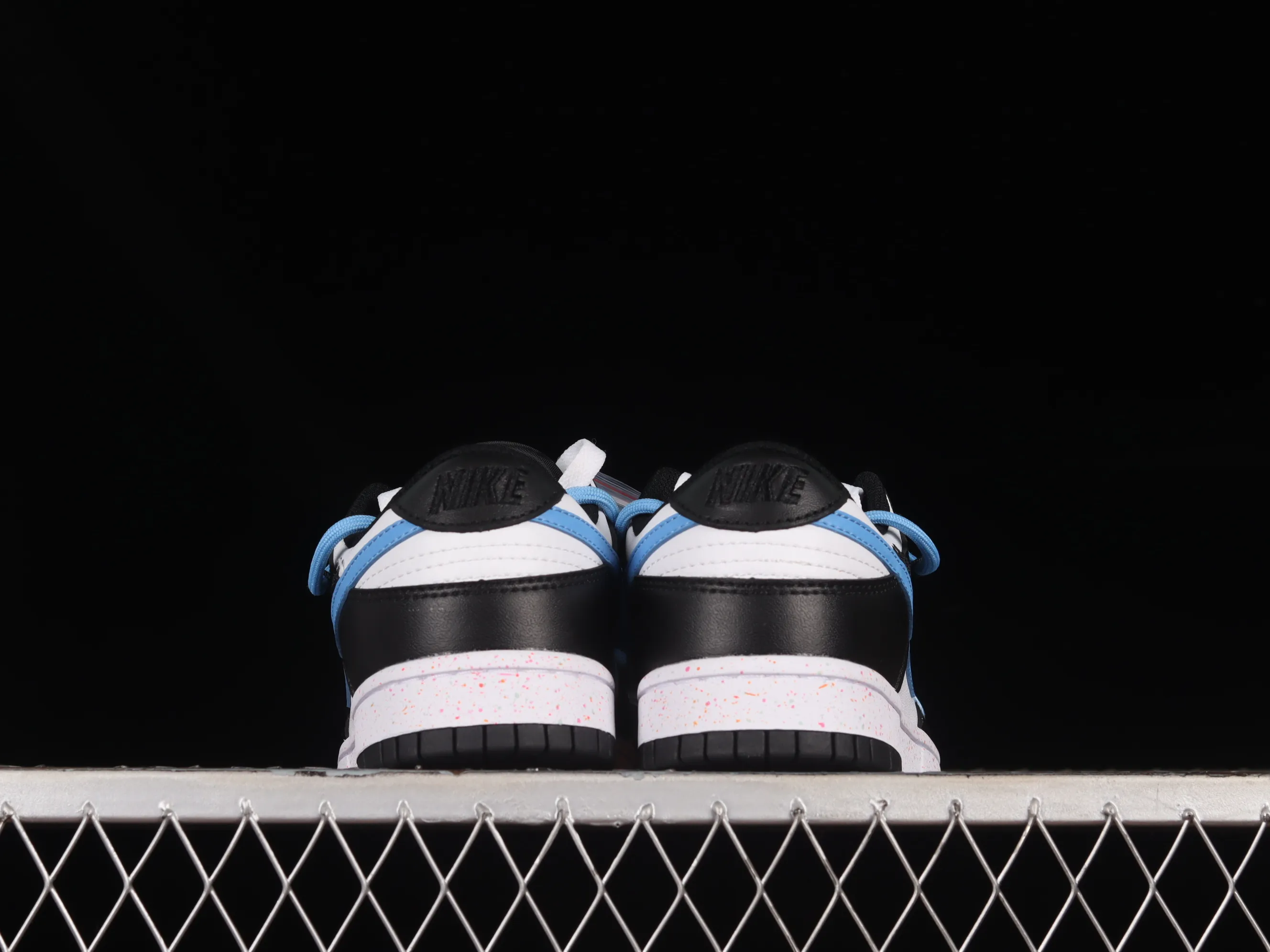 All Categories Nk SB Dunk Series Nk SB Dunk Low Low-top Sneakers Nk Dunk Low "Multi Color" Vibrant Three Hooks Sea Salt Blue Customized Deconstructed Strap Casual Sneakers FD4623-131